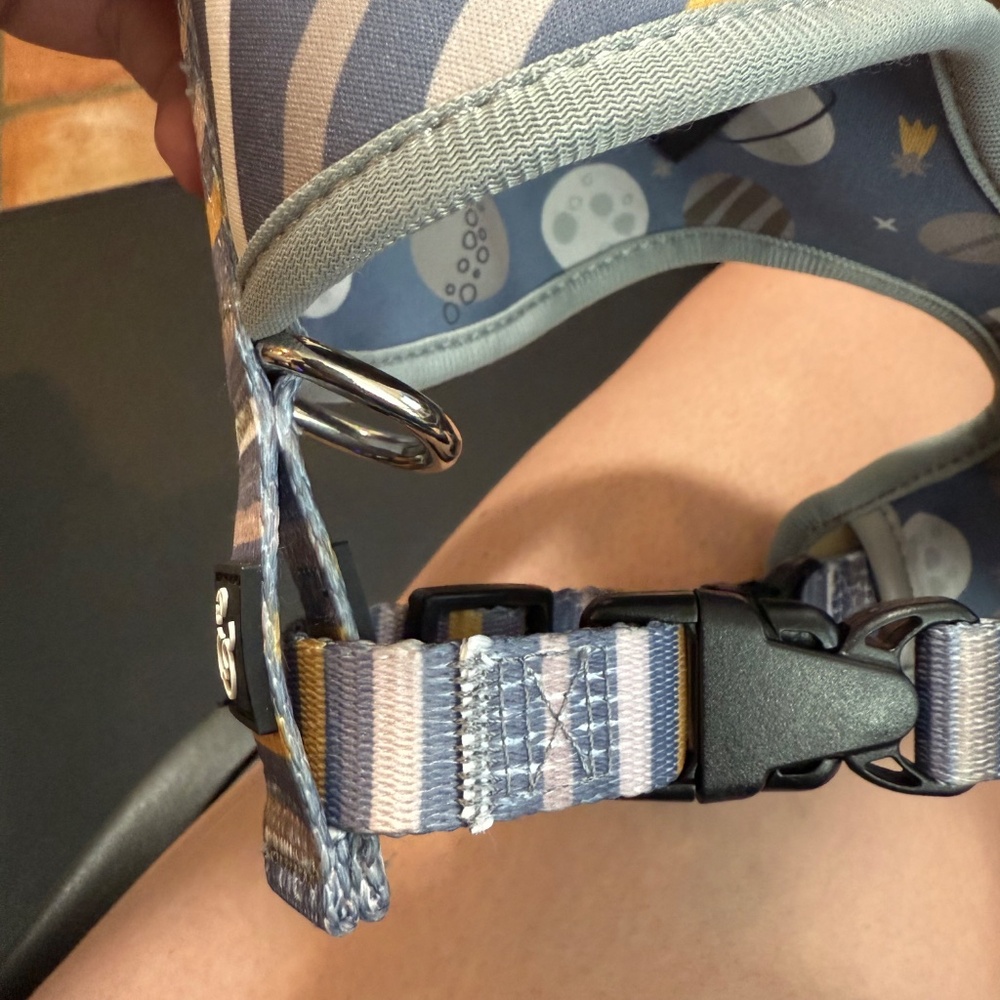 Lucy & Co. Lunar Blue/Gray Dog Harness | size XS - Picture 9 of 10